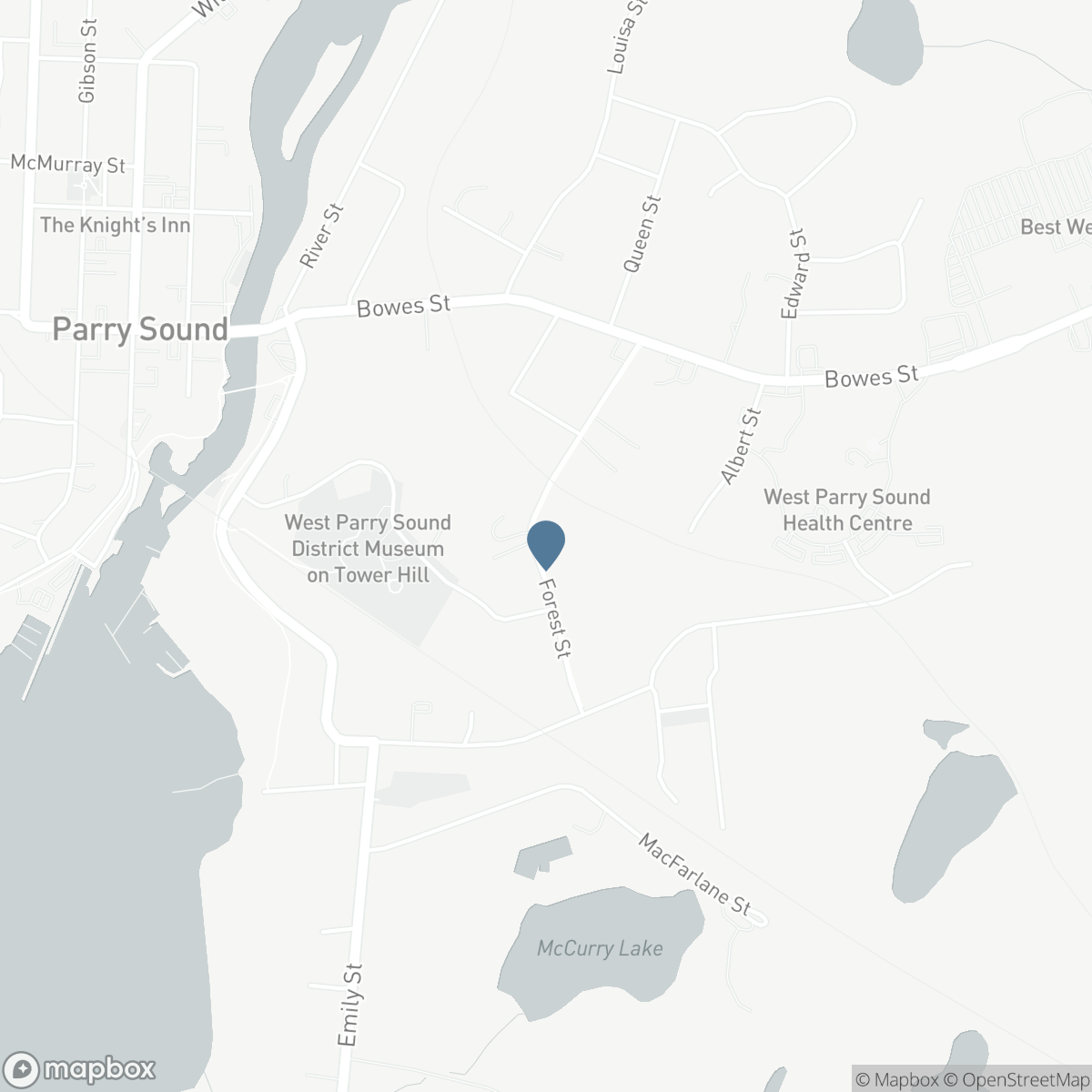 30A FOREST STREET, Parry Sound, Ontario P2A 2P9